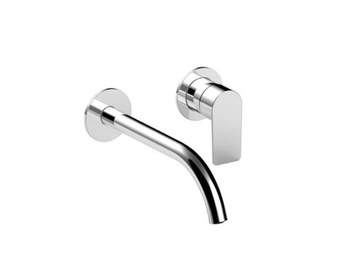 Fantini Myo Смеситель для раковины, настенный, цвет: хром. 61 02 V611B Fantini Myo Смеситель для раковины, настенный, цвет: хром. 61 02 V611B