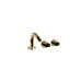 Fantini Venezia Смеситель для биде, 1 отв., излив: 120 мм, цвет: Matt British Gold PVD. 29 P6 N411SB,  29 P6 N448
