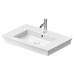 Duravit White Tulip Раковина накладная 75х49см, с переливом, с 1 отв., цвет: белый. 2363750000