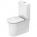 Duravit White Tulip Моноблок 37x65 см, безободковый, слив универсальный, HygieneGlaze, цвет: белый. 0933100005, 2197092000