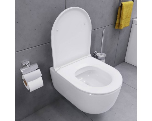 DX86C1700SC Унитаз подвесной безободковый, с сиденьем микролифт DX86C1700SC Унитаз подвесной безободковый, с сиденьем микролифт