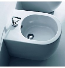 Kerasan Flo биде приставное 52х36см, с 1 отв. под смеситель, цвет: белый. 312001*1