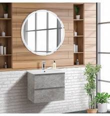 Мебель для ванной комнаты BelBagno Albano-Cer 60 подвесная, cemento verona grigio
