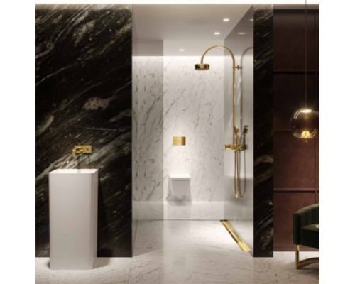 TECE Профиль для душа TECEdrainprofile, 1200 мм, PVD Polished Gold Optic. 671212