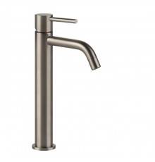 Gessi Emporio Via tortona Смеситель для раковины, на 1 отв, цвет: Finox Brushed Nickel. 18604#149