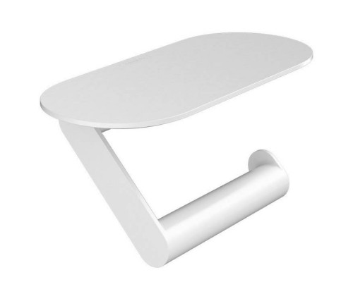 Hansgrohe WallStoris Держатель т/б с полкой, подвесной, цвет: белый матовый. 27928700 Hansgrohe WallStoris Держатель т/б с полкой, подвесной, цвет: белый матовый. 27928700