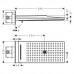 Hansgrohe Rainmaker Select 580 Верхний душ 58,6х25.8см., цвет: хром/черный. 24001600