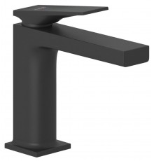 Kludi 542883975 DECUS Однорычажный смеситель на умывальник 110, PUSH-OPEN черный мат 542883975