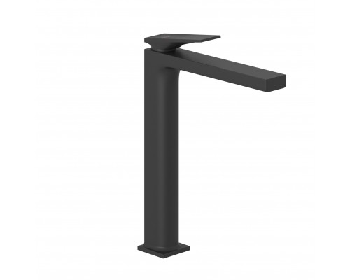 Kludi 542983975 DECUS Однорычажный смеситель на умывальник 240, без донного клапана, черный мат 542983975