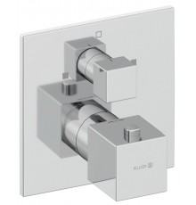 Kludi 548100575 DECUS встраиваемый смеситель для ванны и душа с термостатом, SLIM.BOXX 88022 хром 548100575