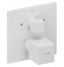 Kludi 548105375 DECUS встраиваемый смеситель для ванны и душа с термостатом, SLIM.BOXX 88022 белый м 548105375