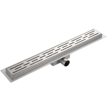 Душевой трап (лоток) Haiba HB91700 70 см, с решеткой и опорами, сатин