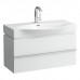 Laufen Palace Тумба подвесная 90x51cм., с раковиной, 2 ящика, цвет: белый матовый. 8.1170.2.000.104.1,  4.0125.2.075.463.R