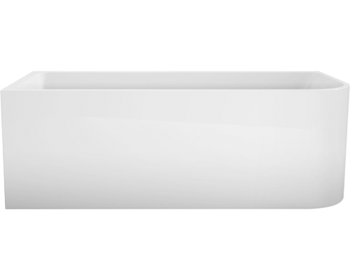 Акриловая ванна BelBagno BB712-1500-730-L 150x75 см, с ножками, со сливом-переливом, с донным клапаном, асимметричная