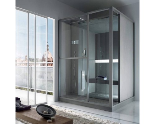 Effegibi Logica H Хаммам с душевой зоной 214x250x226см, угловая SX, цвет: Soft Sand. LO 30 01 0006 Effegibi Logica H Хаммам с душевой зоной 214x250x226см, угловая SX, цвет: Soft Sand. LO 30 01 0006