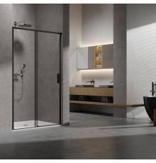 Душевая дверь Vincea Slim VDS-6SL140CLB, 1400, черный, стекло прозрачное