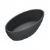Catalano Solid Ванна отдельностоящая 165x80h52см, с переливом, сифон в комплекте, цвет: черный матовый. 7239010022