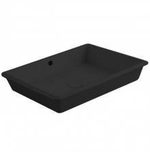 Simas Lavabi d'arredo Раковина 55х35см., под столешницу, без отв., цвет: черный. S60 nero brill