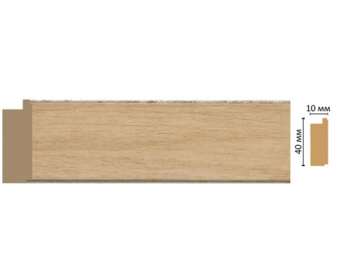 Молдинг DECOMASTER 109-11 (40*10*2400мм)