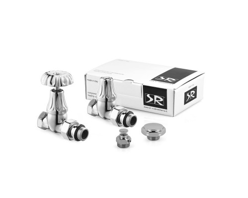 Комплект SR Rubinetterie серияFloral Old Style 1/2 прямой цвет хром K338-1500C000