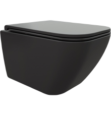 Унитаз подвесной Ceruttispa Mimi Aria MB CT8920 безободковый, с микролифтом