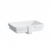 Laufen Living City Раковина 49х31х15.5 см, без отв., цвет: белый. 8.1243.0.000.109.1