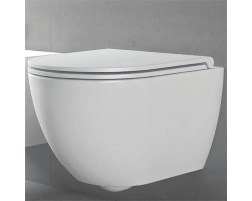 Azzurra Comoda Унитаз подвесной безободковый 51,5x36 см, c креплением, Easy Clean, 3L Water Saving, цвет: Bianco lucido. CMVCSPE00000BI/(COM 100/E SOSP bi) Azzurra Comoda Унитаз подвесной безободковый 51,5x36 см, c креплением, Easy Clean, 3L Water Saving, цвет: Bianco lucido. CMVCSPE00000BI/(COM 100/E SOSP bi)