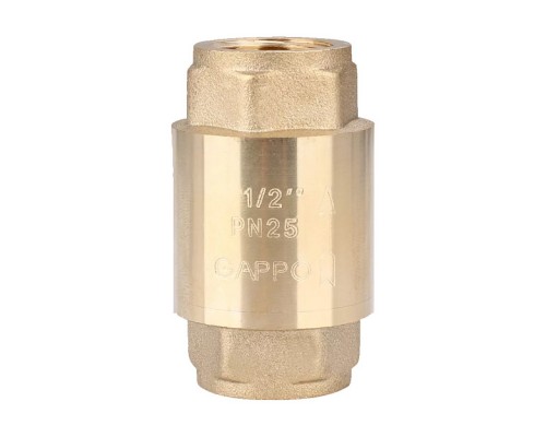 Клапан обратный латунный Gappo ВР 2 . G1241 Клапан обратный латунный Gappo ВР 2 . G1241