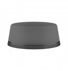 Gessi Cono Мыльница настольная, цвет: Black Metal Brushed PVD. 45425#707
