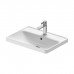 Duravit D-Neo Раковина 60х40см., встраиваемая сверху, с переливом, 1 отв., цвет: белый. 0357600027