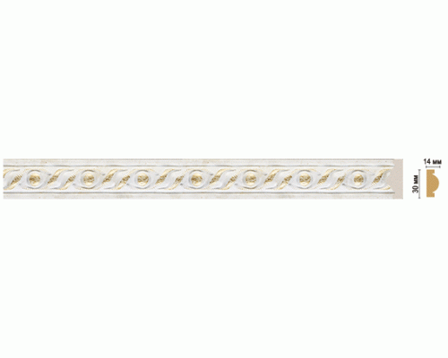 Молдинг DECOMASTER 157-40 (30*13*2400мм)