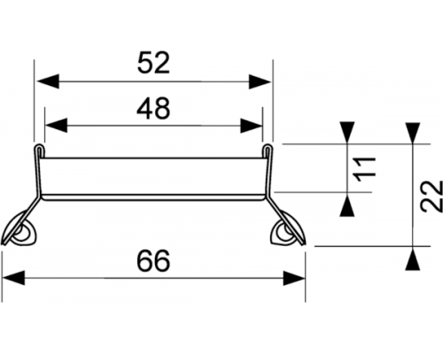 TECE Лоток plate II, 1500 мм, основа для плитки, с полированным видимым краем, нержавеющая сталь. 601572