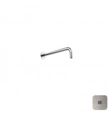 Almar Кронштейн для душа 35см., настенный, с круглым отражателем, цвет: Nickel Brushed. E021113.NB