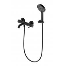 Смеситель для ванны с душем Wonzon   Woghand WW-88639017-MB, матовый черный