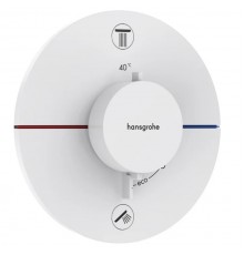HG 15 554 700 ShowerSelect Comfort S Термостат для 2х потребителей, скрытый монтаж, мб 15554700