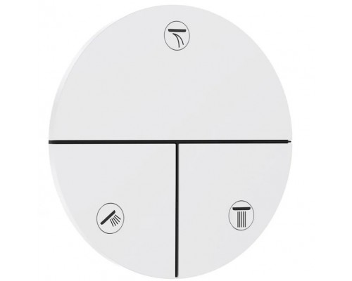 HG 15 558 700 ShowerSelect Comfort S Вентиль для 3х потребителей, скрытый монтаж, мб 15558700