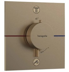HG 15 572 140 ShowerSelect Comfort E Термостат для 2х потребителей (внешняя монтажная часть) 15572140