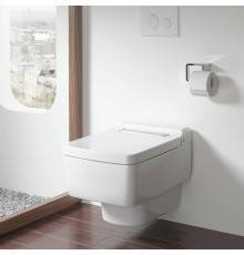 TOTO SG Унитаз подвесной 39x58.2x33.9см, безободковый, CeFiONtect, Tornado Flush цвет: белый с пластиковой панелью цвет: белый. CW512YR,  9AE0017