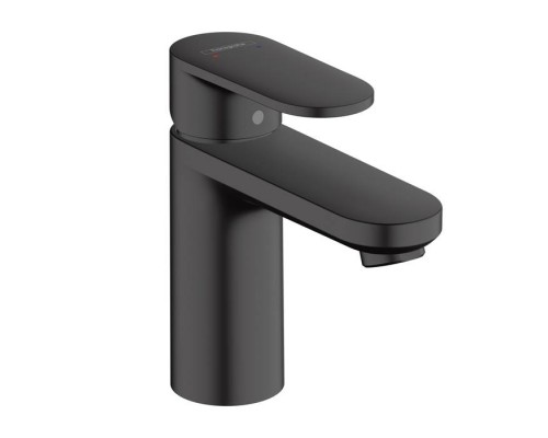 Hansgrohe Vernis Blend Смеситель для раковины, излив 100 мм, цвет: матовый черный . 71580670 Hansgrohe Vernis Blend Смеситель для раковины, излив 100 мм, цвет: матовый черный . 71580670