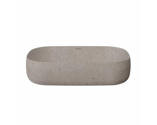 Kerama Marazzi Magica Раковина накладная, 64.5х42см., без отв., цвет: серый камень. MA.wb.65\STG Kerama Marazzi Magica Раковина накладная, 64.5х42см., без отв., цвет: серый камень. MA.wb.65\STG