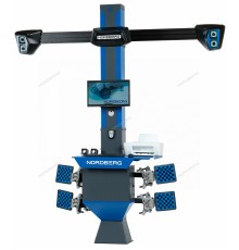 Стенд сход-развал 3D четырехкамерный NORDBERG C804_синий