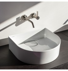 Laufen Sonar Раковина 41x36.5х13 см, без отв., без перелива, цвет: белый. 8.1234.2.000.112.1