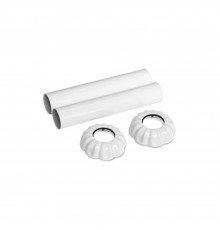 Комплект декоративных трубок SR Rubinetterieретро 70xD 18-20-1/2цвет белый 0497-1500V07A