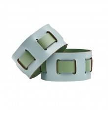 ADJ Кольцо для салфеток Bottega, D5 см., цвет: небесный/эвкалипт. 010.B.50/60