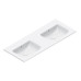 Catalano Italy Раковина двойная 125х50см, без отв., цвет: белый глянцевый. 0721270001