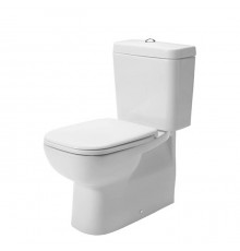Duravit D-Code Унитаз-моноблок 65х35.5см., с отдельным бачком, с механизмом слива, слив универсальный, цвет: белый. 0927100004,  21180900002
