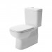 Duravit D-Code Унитаз-моноблок 65х35.5см., с отдельным бачком, с механизмом слива, слив универсальный, цвет: белый. 0927100004,  21180900002