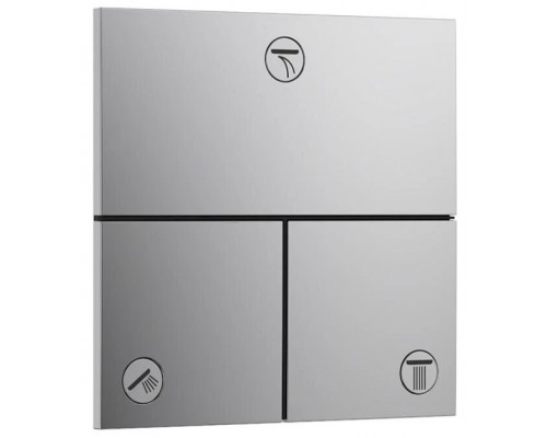 HG 15 573 000 ShowerSelect Comfort E Вентиль для 3х потребителей, скрытый монтаж, хр 15573000