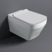 Simas Baden Baden Унитаз подвесной, 56х36см., безободковый, цвет: белый матовый. BB18bi matt