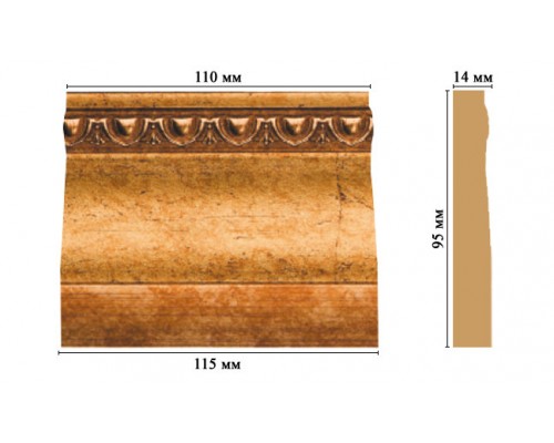 Основание DECOMASTER D204-58 (115*95*14мм)